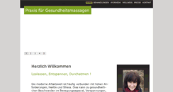Desktop Screenshot of gesundheitsmassagen-loop.ch